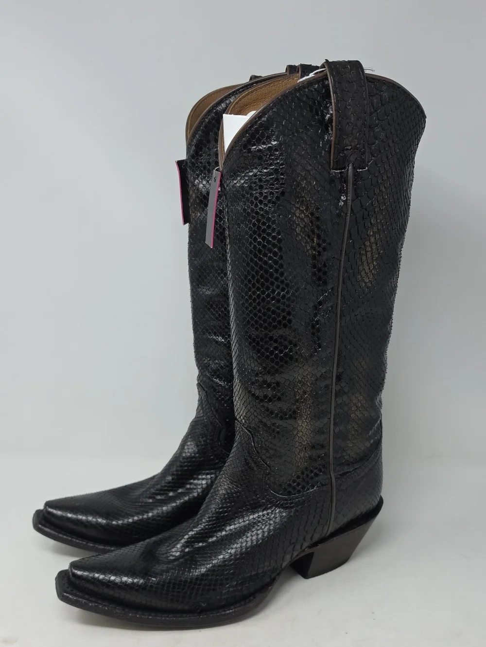 Idyllwind Women's Slay Exotic Python Tall Western Boots Snip Toe Size 9 - Picture 1 of 6